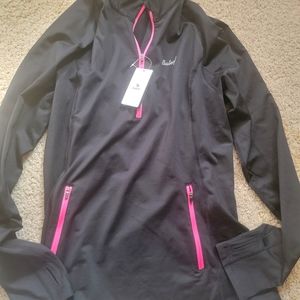 NWT Baleaf microfleece thermal quarter zip top with zip pockets